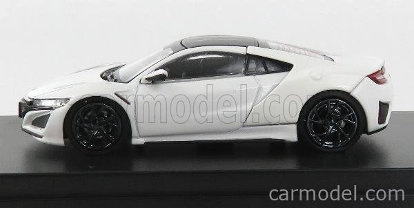 LCD model Honda Nsx 2017 1:64 biela