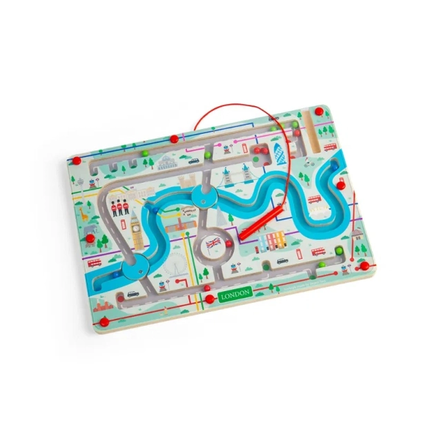 Bigjigs Toys Magnetické bludisko Londýn