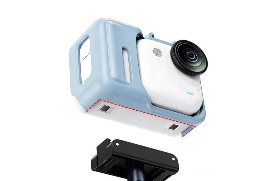 Insta360 - Farebný rámček pre Insta360 GO Ultra (modrý)
