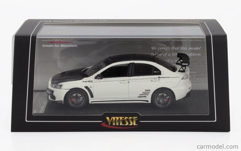 Vitesse Mitsubishi Lancer Evolution X 2008 1:43 Pearl White