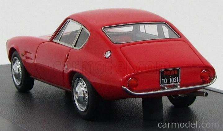 Matrix scale models Fiat Ghia 1500 Gt Coupe 1964 1:43 Red