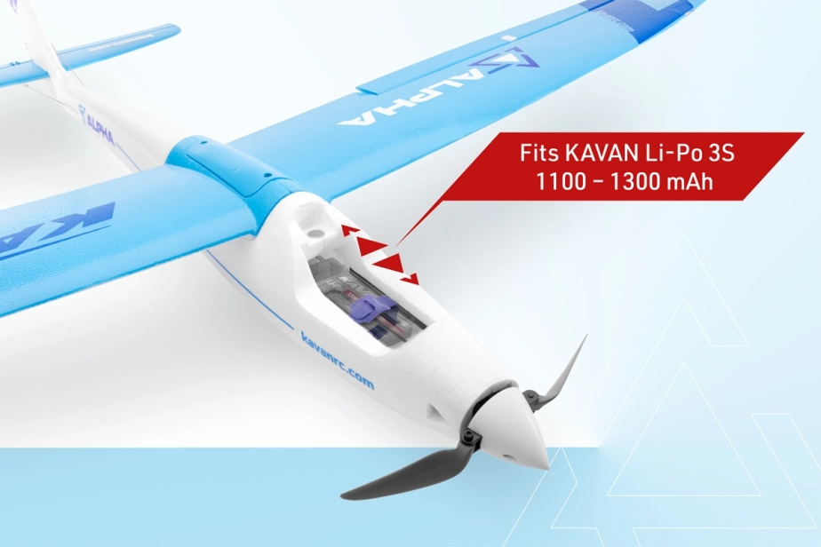Alpha 1500V2 ARF - modrá - Výstava