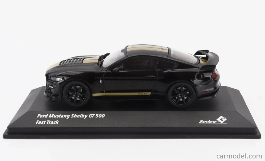 BAZAR – Solido Ford USA Mustang Shelby GT500 Coupe 2020 1:43 Čierne zlato