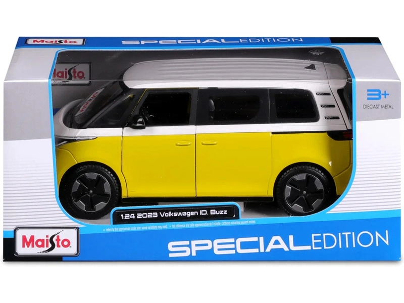 Maisto Volkswagen ID.Buzz 2023 1:24 žlutá metalíza