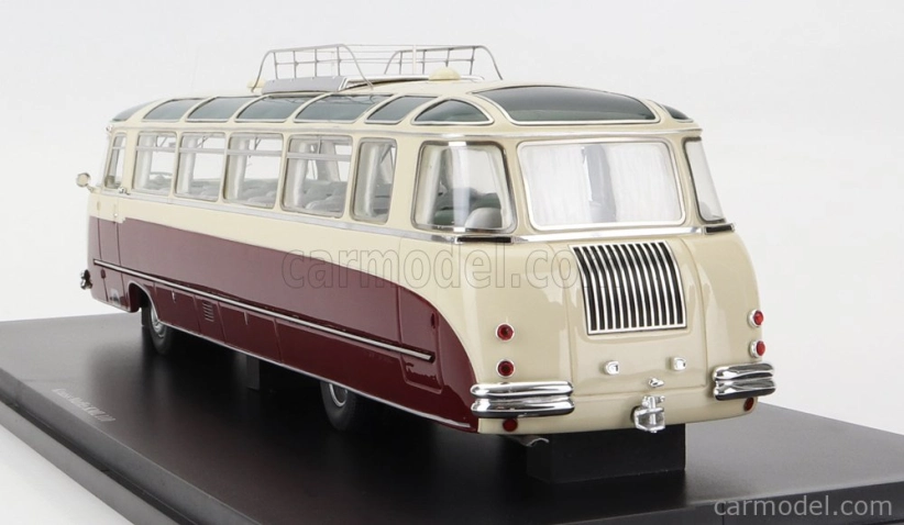 Autocult Kraus Maffei Autobus Kml 110 Germany 1959 1:43 Červená Ivory