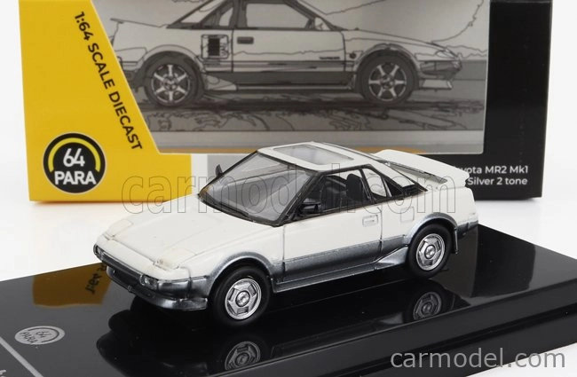 Paragon-models Toyota Mr2 Mki Lhd 1985 1:64 Bílá