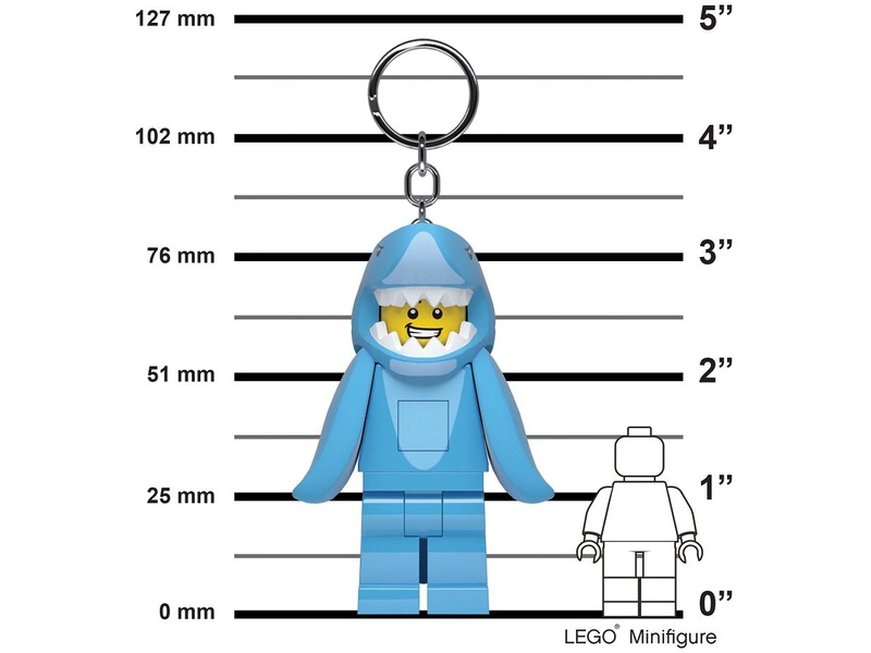 LEGO Iconic svítící klíčenka - Žralok