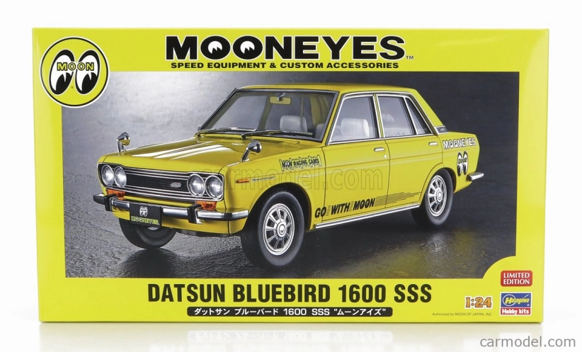 Hasegawa Datsun Bluebird 1600 Ss Mooneyes 1969 1:24 /