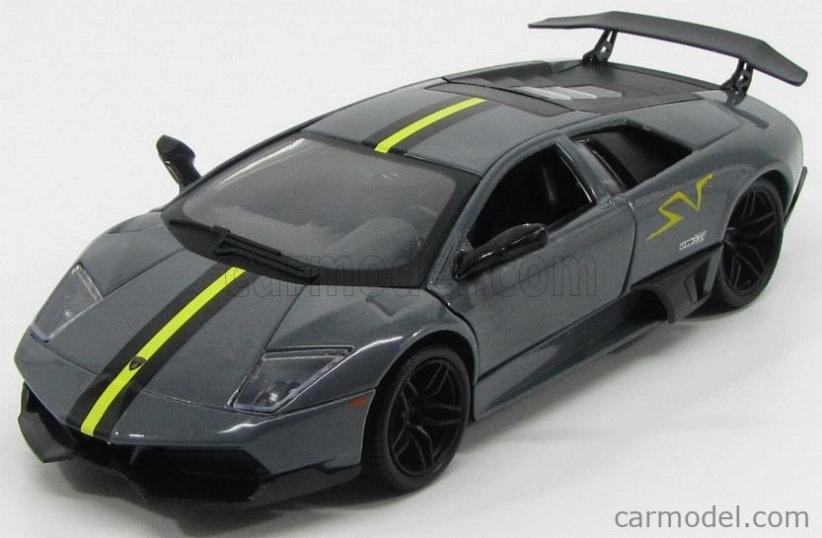 Motor-max Lamborghini Murcielago Lp670-4 Sv Superveloce China Limited Edition 2011 1:24 Grey Met