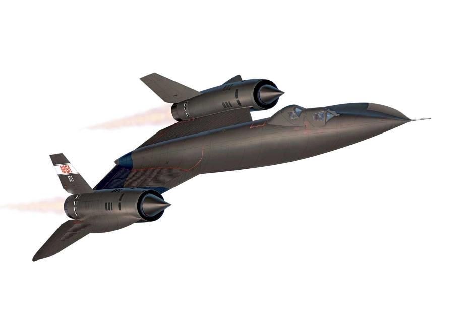 Plastic ModelKit lietadlo 03751 - Lockheed SR-71B Blackbird (1:48)