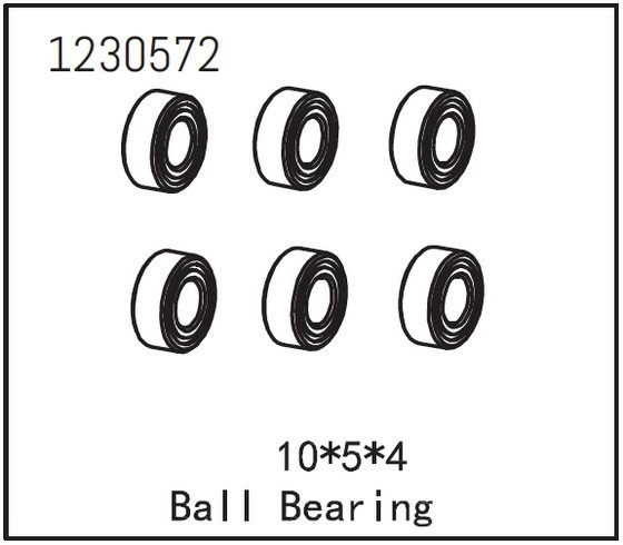 Ball Bearing 10*5*4 (6)