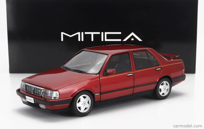 Mitica-diecast Lancia Thema 8.32 Ferrari 2s 1988 - s otvoreným zadným krídlom 1:18 Winner Red Met