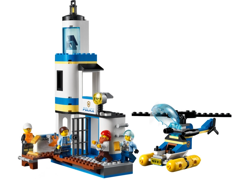 LEGO City - Pobrežná polícia a hasiči
