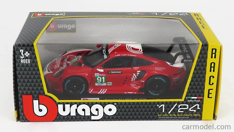 Bburago Porsche 911 RSR 1:24 LM 2020