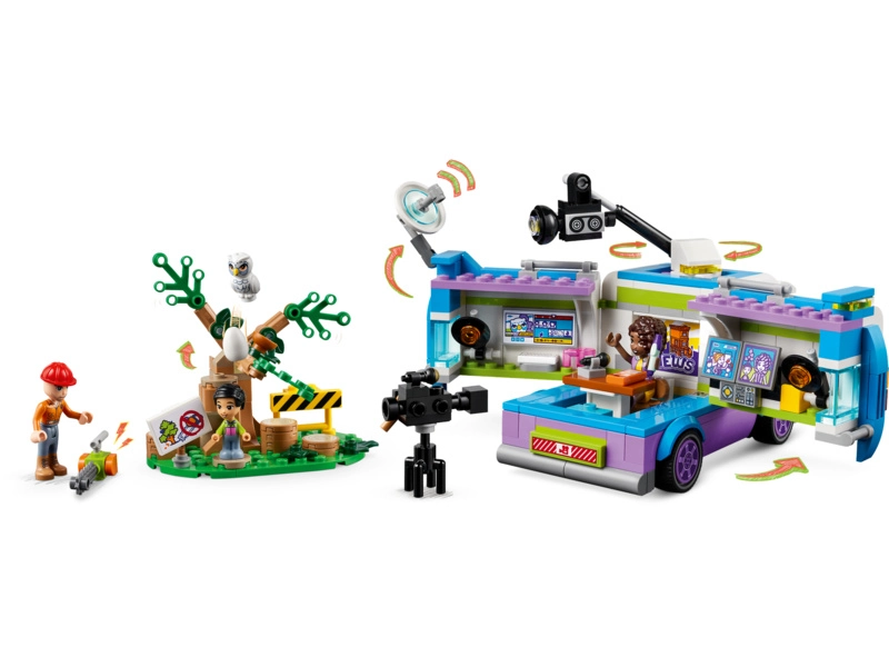 LEGO Friends - Novinárska dodávka