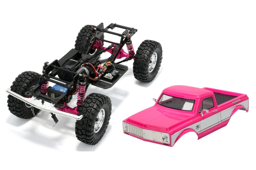 RC auto SHOOTER 1/10 súprava 2,4 GHz, ružová