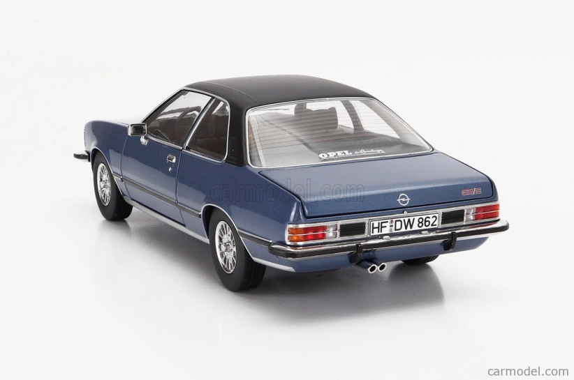 Touring modelcars Opel Commodore B Gs/e Coupe 1975 1:18 Svetlomodrá s čiernou