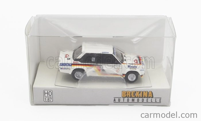 Brekina plast Fiat 131 Abarth N 1 1:87, bílá