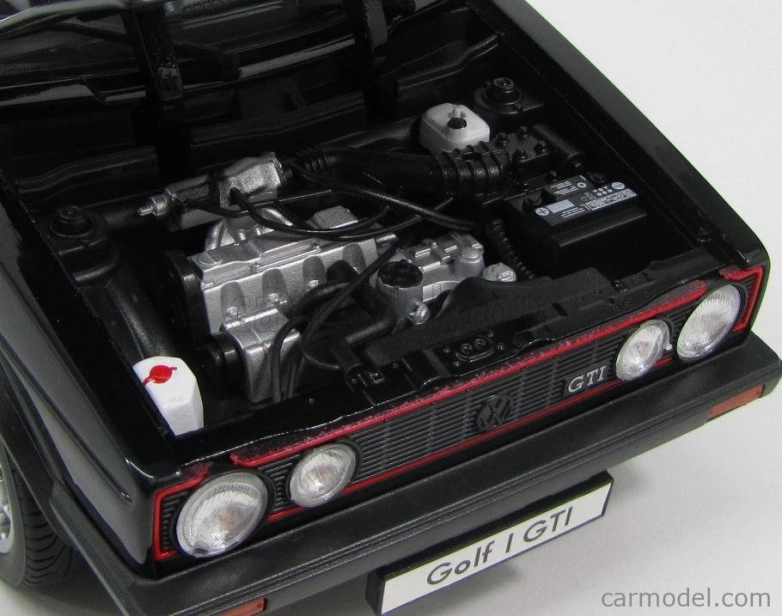 Welly Volkswagen Golf I Gti Pirelli 2-dverový 1983 1:18 čierny