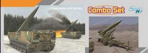 Model Kit military 3592 - M752 TACTICAL BALLISTIC MISSILE LAUNCHER + MGM-52 LANCE MISSILE LAUNCHER (1:35)