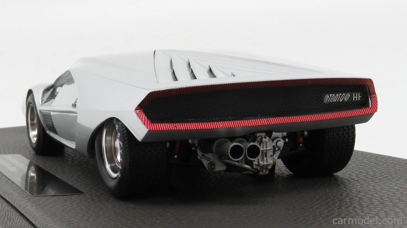 Topmarques Lancia Stratos Zero Concept 1970 1:12 Silver