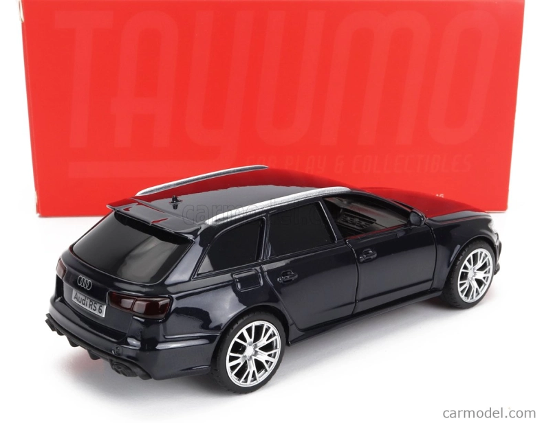 Tayumo Audi A6 Rs6 Avant Sw Station Wagon 2017 1:36 Blue Met