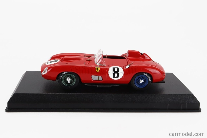 Art-model Ferrari 315s Team Scuderia Ferrari N 8 24h Le Mans 1957 Stuart Lewis Evans - Martino Severi 1:43 Červená