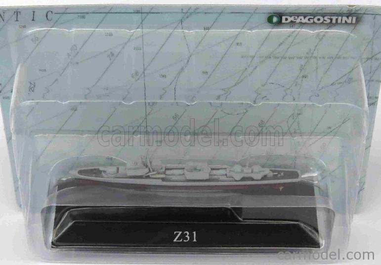 Edicola Warship Z31 Destroyer Germany 1942 1:1250 Military