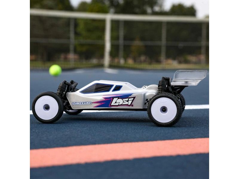RC auto Losi Micro-B 1:24 RTR, strieborné