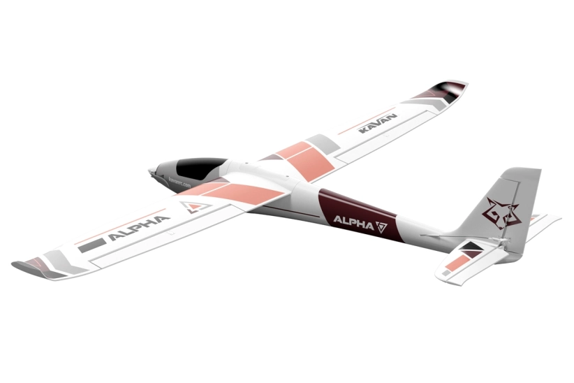 RC lietadlo Alpha 1500 V2 ARF, červené