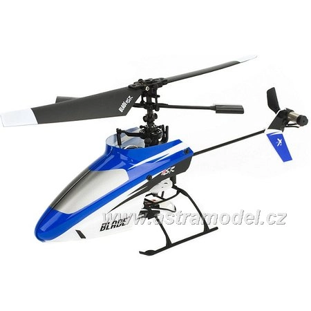 RC vrtuľník Blade mSR RTF modrá, mód 2