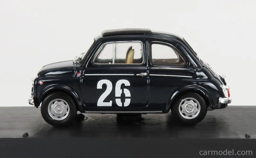Brumm Fiat 500tv Giannini N 26 Winner Turismo Femminile Bolzano-mendola 1968 Liliana De Menna 1:43 Modrá