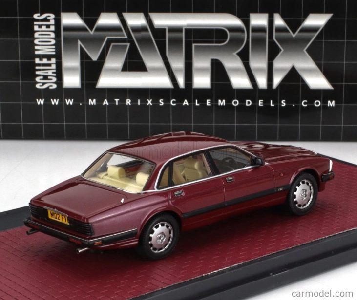 Modely v mierke Matrix Jaguar Xjr (xj40) 1991 1:43 Červená