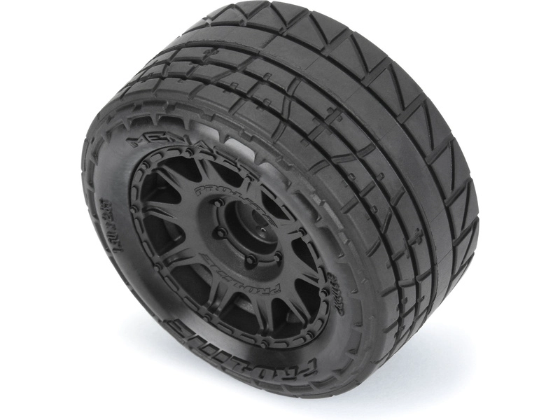 Bicykel Pro-Line s pneumatikami 1:18 Menace Street H12mm, disk čierny (4): Granite GROM