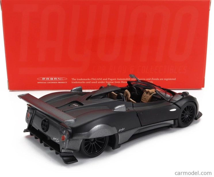 Tayumo Pagani Zonda Hp Barchetta 2018 1:36 Matt Black