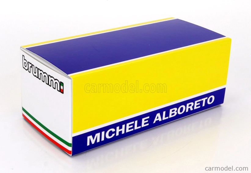 Brumm Ferrari F1 126c4 N 27 Víťaz Gp Belgicka 1984 Michele Alboreto 1:43 Červená čierna