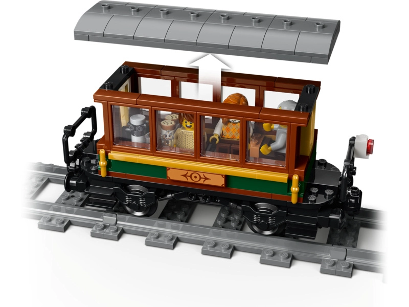 LEGO City - Vintage parný vlak