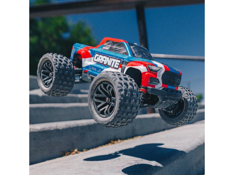 RC auto Arrma Granite Grom 1:18 4WD Smart RTR, červené