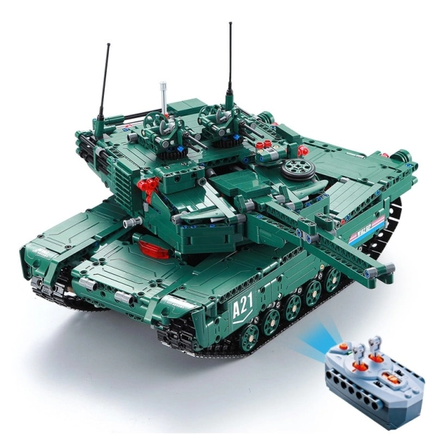 RC stavebnica CaDA Detech M1A2 Abrams 2 v 1