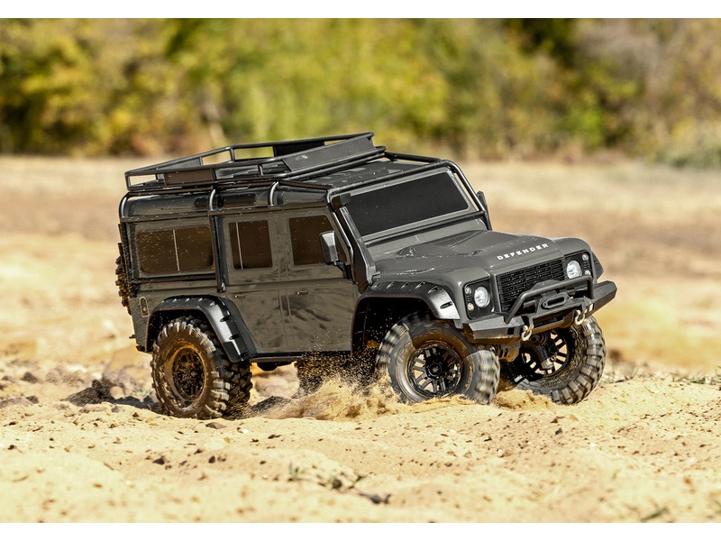 RC auto Traxxas TRX-4 Land Rover Defender 1:10 RTR, červená