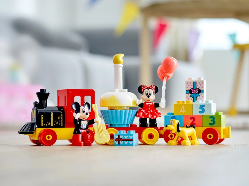 LEGO DUPLO – Narodeninový vlak Mickeyho a Minnie