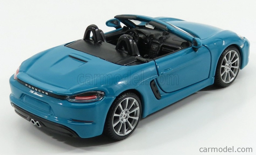 Bburago Porsche 718 Boxster 1:24 modrá