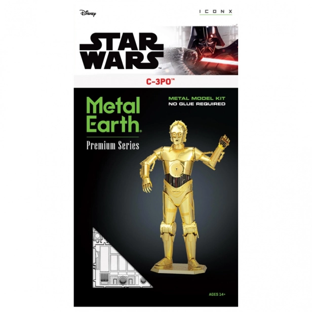 Ocelová stavebnice Star Wars C-3PO