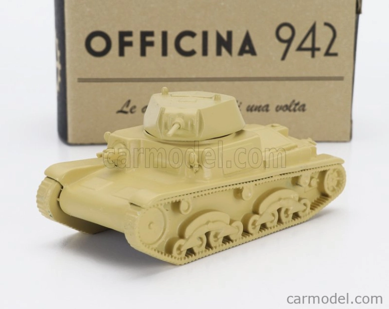 Officina-942 Fiat Ansaldo Tank M13/40 Carro Armato 1940 1:76 Vojenský Písek
