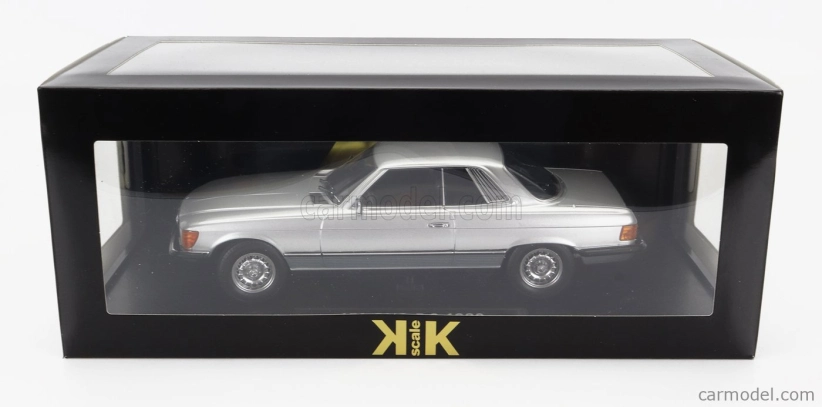 Kk-scale Mercedes benz Sl-class 450slc 5.0 Coupe (c107) 1980 1:18 Silver