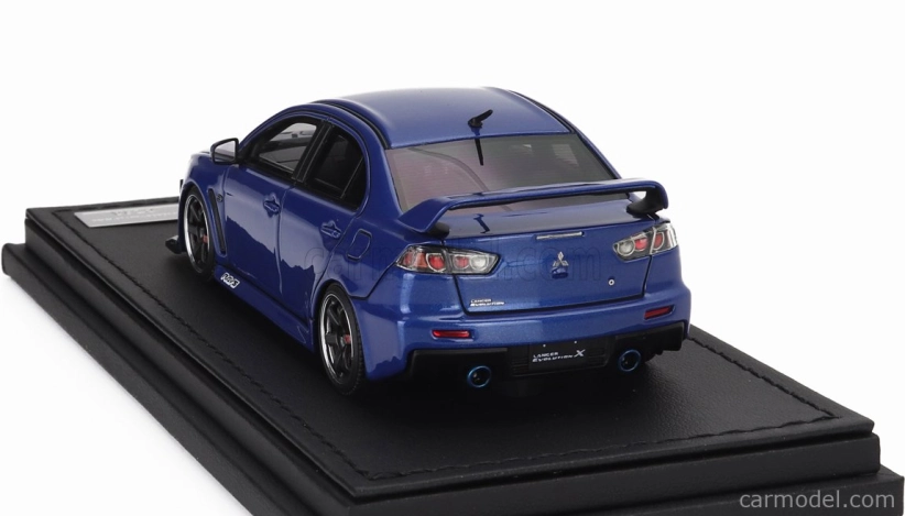 Zapaľovanie-model Mitsubishi Lancer Evolution X (cz4a) 2014 1:43 Blue Met