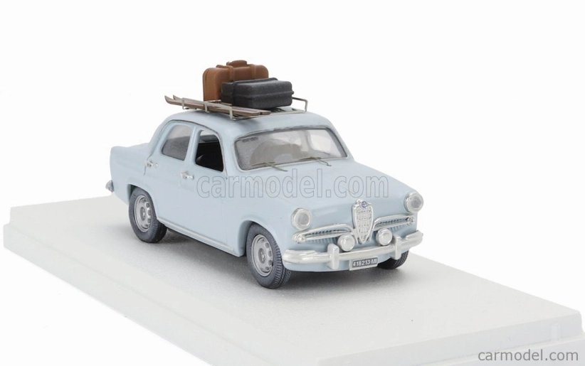 Rio-models Alfa romeo Giulietta Ti Vacanze Invernali Winter Holidays 1959 1:43 Svetlomodrá