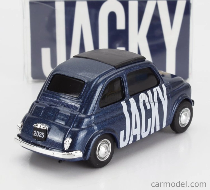 Brumm Fiat 500 Brums 80 Years Jacky Ickx 1965 1:43 Modrá