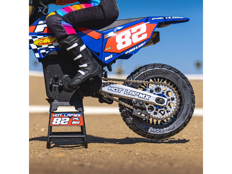 Motocykel Pro-Line Supermoto so zadnou časťou 1:4 Hot Lap MX S3: Promoto-MX
