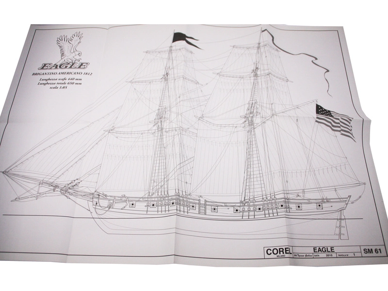 COREL Eagle briga 1812 1:85 kit